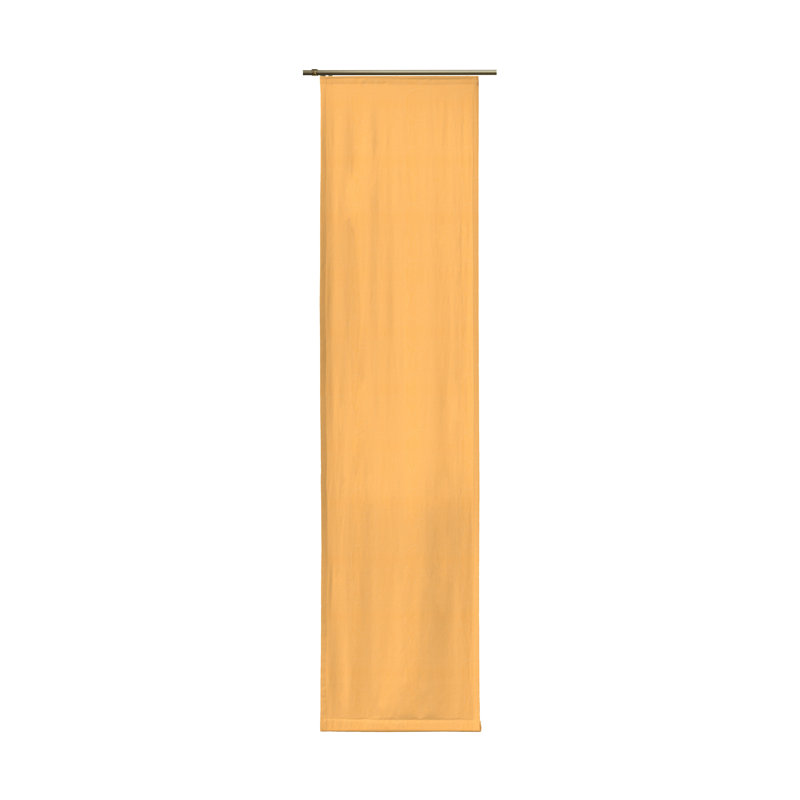 Room Darkening Sliding Panel Panel, 225cm H x 60cm W, Apricot