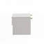 Ensemble de 2 tables de chevet murales avec tablette ouverte