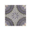 Carreau de porcelaine mat à motif coquelicot 8 "x 8" Verity-113662554