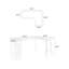 Bureau double caisson en L en bois massif avec 3 tiroirs-1034424716-1034424755