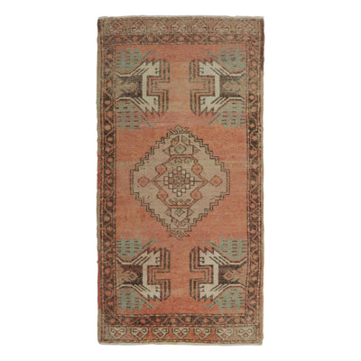 One-of-a-Kind 1'7x3'3 Hand Knotted Area Rug
