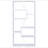 8-shelf White Geometric Bookcase-1958324634