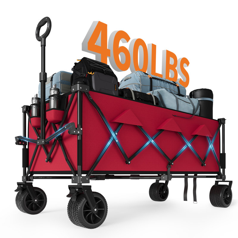 107cm H x 74cm W Utility Cart, red
