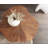 Kanna Wavy Round Mango Wood Side Table-1888188797