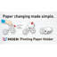 Porte-papier hygiénique mural pivotant Vale-4462064