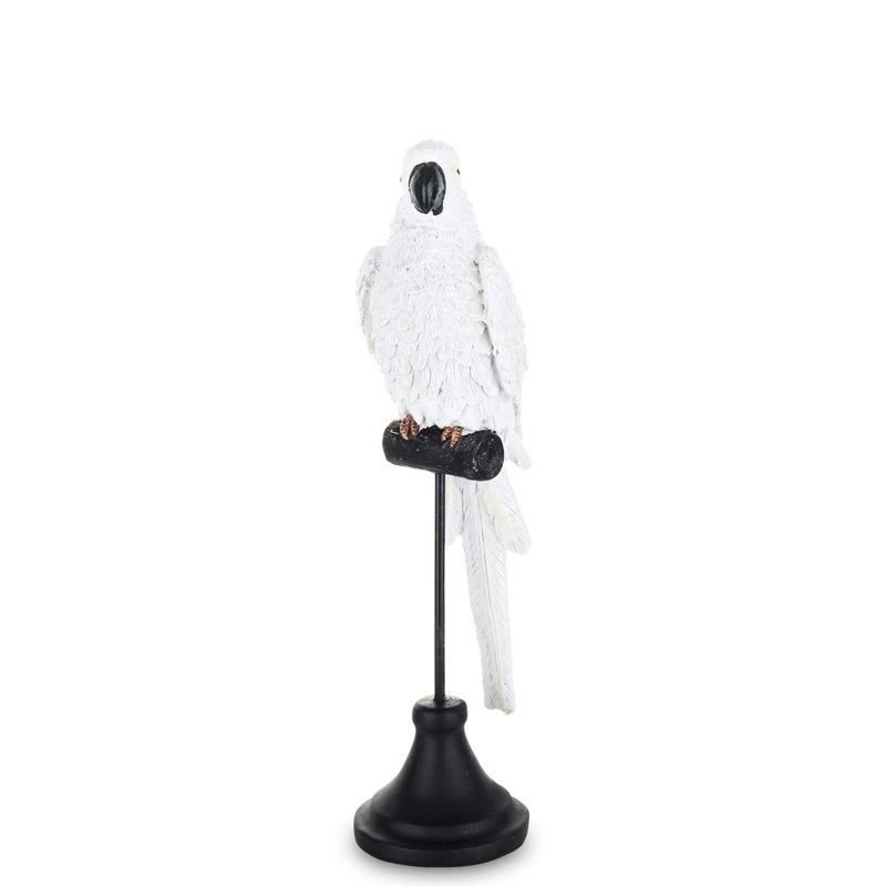 Hypatos Animals Figurines & Sculptures, 30cm H x 10cm W x 7cm D, White