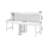 Nut-brown Rectangular Solid Wood  desk-1274399552