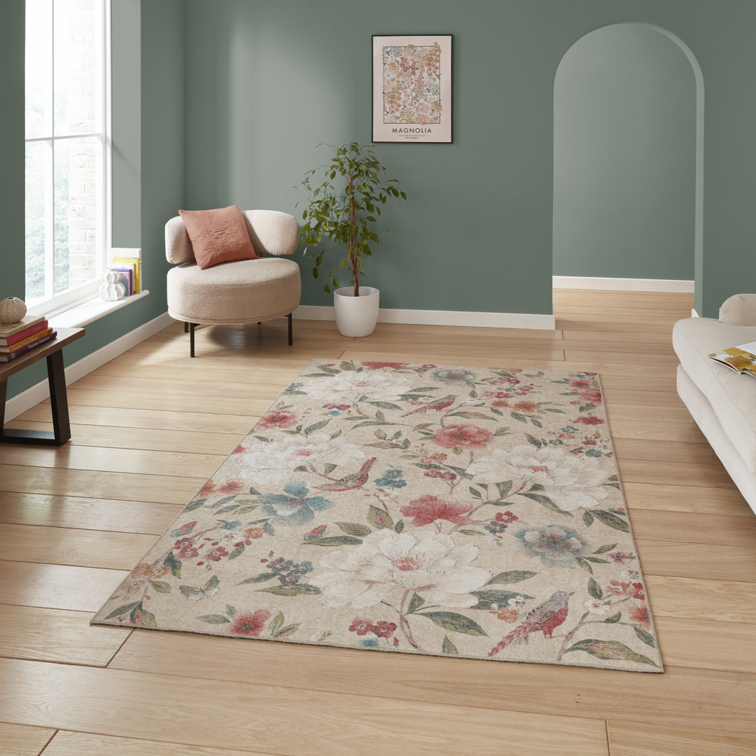 Catherine Lansfield Floral Area Rug