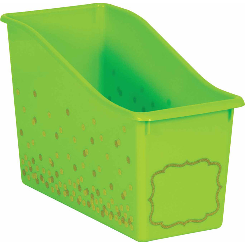 Red Barrel Studio® Plastic Decorative Bin, Lime