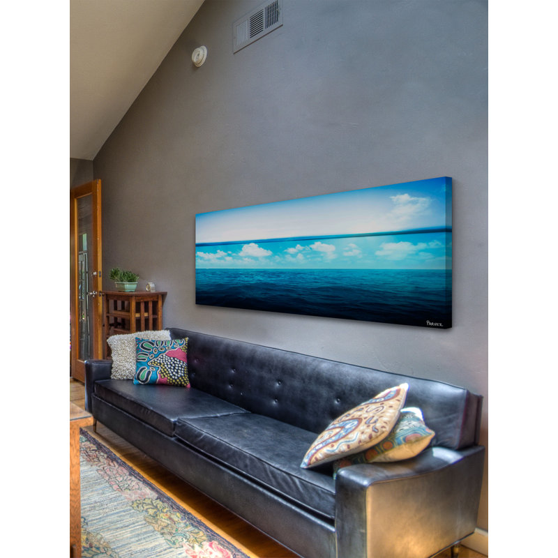 " Cloudy Day " by Parvez Taj, 20" H x 60" W x 1.5" D