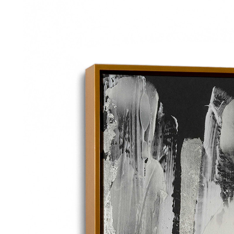 «Structural Dissonance I» par Melissa Wang, reproduction d'art sur toile, «Floater», reproduction encadrée sans passe-par