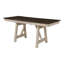 Ensemble de table de salle à manger extensible 7 pièces Cottage