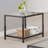 Harway Glass Top End Table