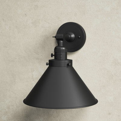 Dillon Single Light Dimmable Armed Sconce