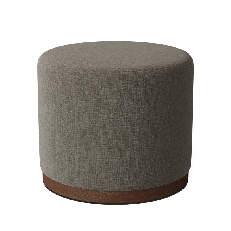 Corbin Upholstered Ottoman, Walnut, 3100 Cloud
