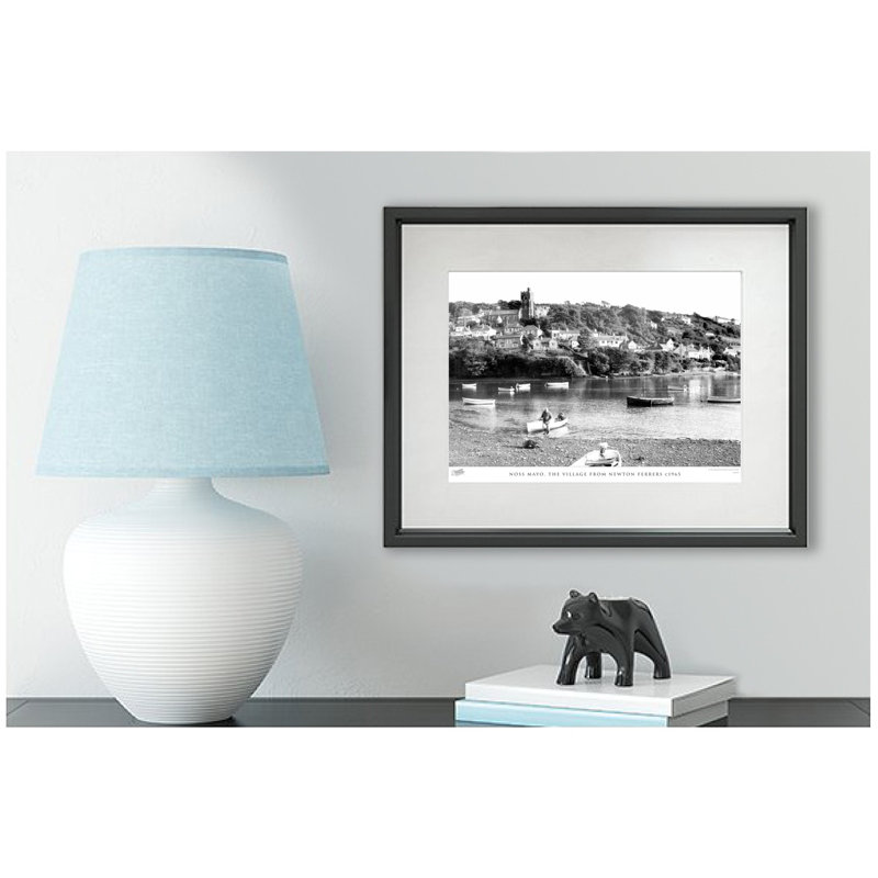 Noss Mayo, The Village From Newton Ferrers C1965 by Francis Frith - Single Picture Frame Print, 40cm H x 50cm W x 2.3cm D