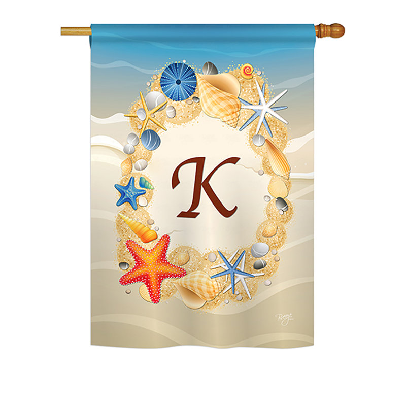 Drapeau de jardin Radford, H 40 po x l 28 po, K