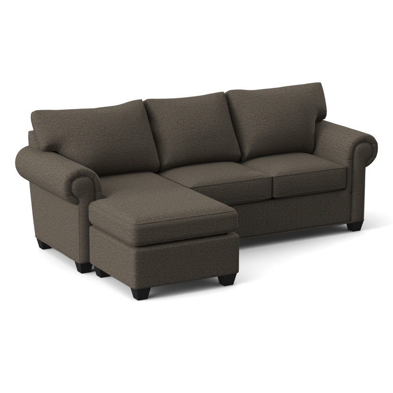 Layla Sectional with Ottoman, Elliot Caribou