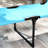 2 Pcs Adjustable Folding Lounge Chair, Sunshade Included And Pillow , Blue For Camping Trips Poolside Chair With , Outdoor