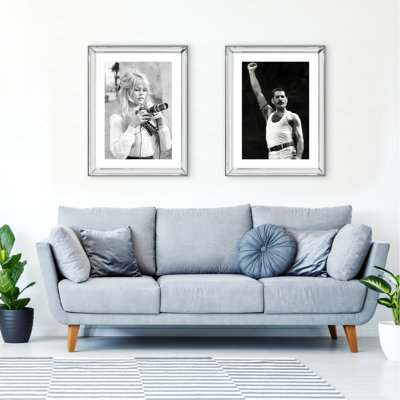 Freddie Mercury Performing 1 Piece Wall Art