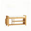 Banc de rangement pour hall d'entrée, banc à chaussures avec sièges rembourrés confortables