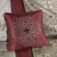 Édredon très grand lit - rouge avec broderie et coussin 7 pièces-118740045-118740044