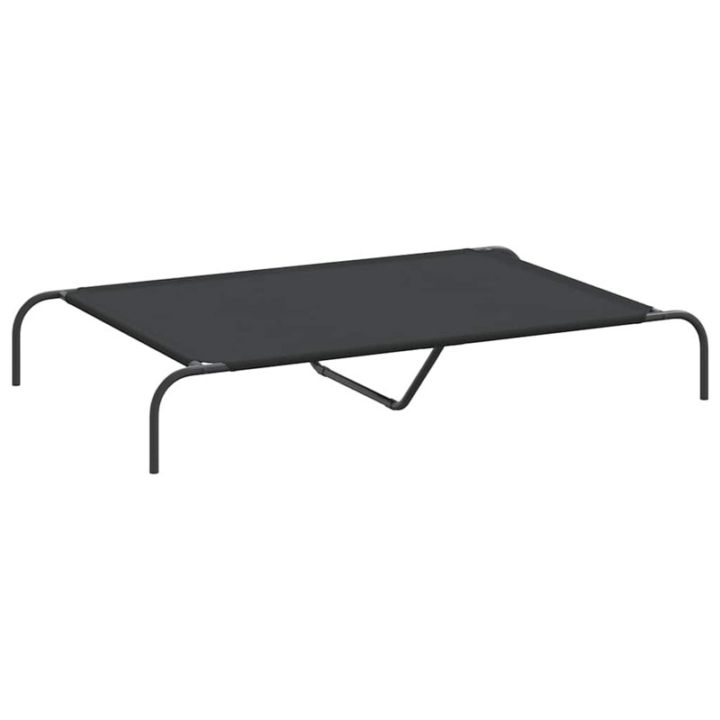 Oxford Fabric Pet Bed, Black, 20cm H x 130cm W x 80cm D