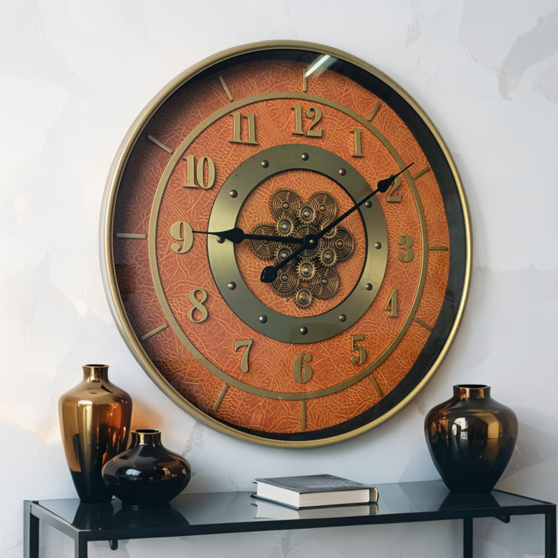 Metal Wall Clock