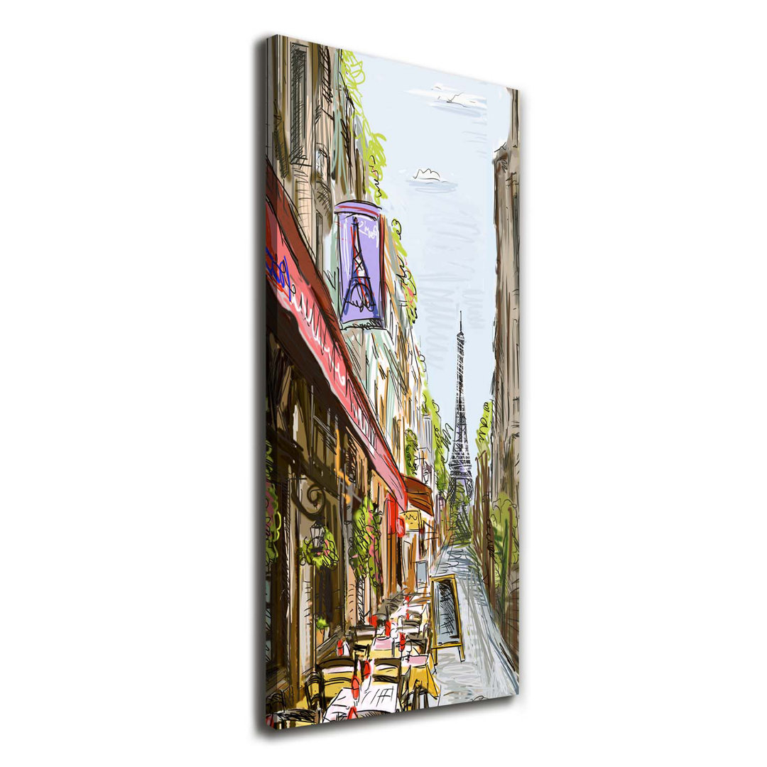 Eiffel Tower Paris - Wrapped Canvas Print