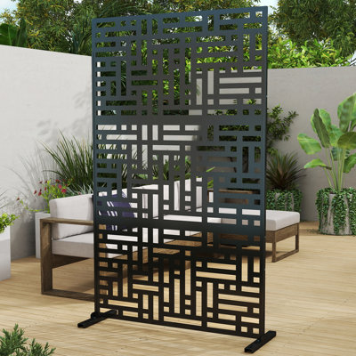 Panneau de clôture en métal 72,5 po x 47,5 po