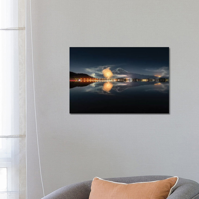 Mount Fuji XVIII by Daisuke Uematsu - Print on Canvas, Wrapped Canvas, 45.72cm H x 66.04cm W x 3.81cm D