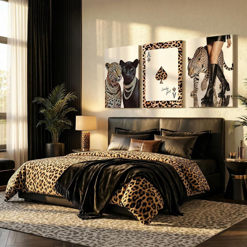 3 Piece Wrapped Canvas Print, 60 cm H x 120 cm W
