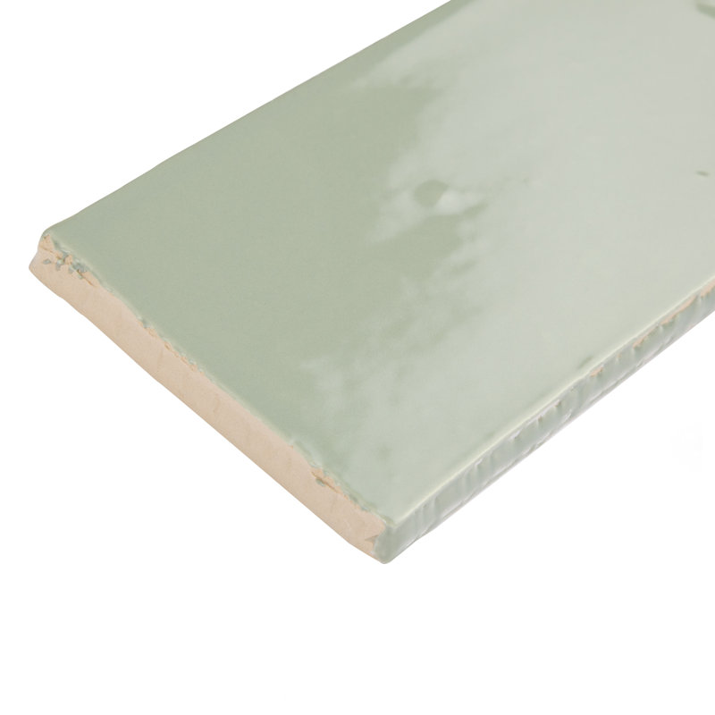 Chester 3" x 6" Ceramic Subway Wall Tile, Sage Green