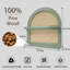 Tablette murale en bois Boho Rattan-1063701307