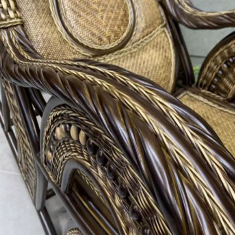 Chaise berçante durable