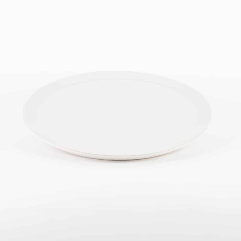 PIZZA TRAY, CERAMIC, 14" DIA.