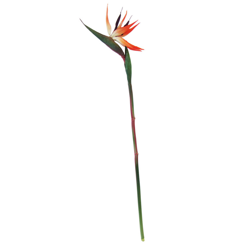 Tige de fleur artificielle tropicale, H 33 po x l 9 po x P 3 po