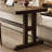 Nut-brown Rectangular Solid Wood writing desk-117619940