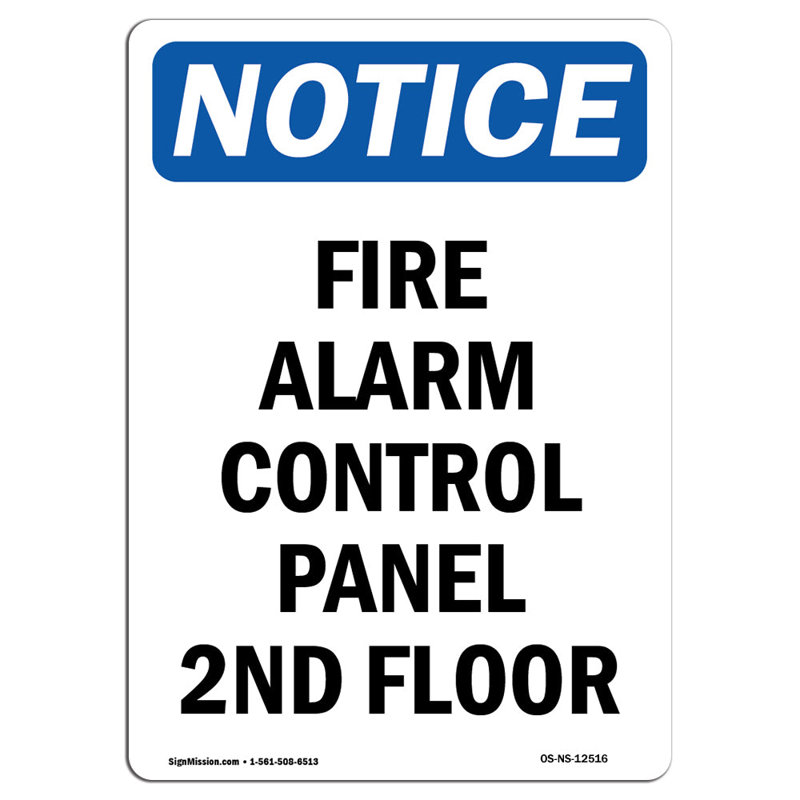 Panneau de commande d'alarme incendie