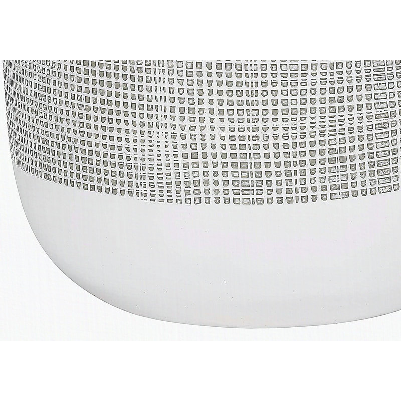Lighting, 27 po, lampe de table, céramique grise, abat-jour gris, contemporain, Gris