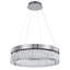 Lustre rond en cristal transitionnel à DEL-383400008-273550575