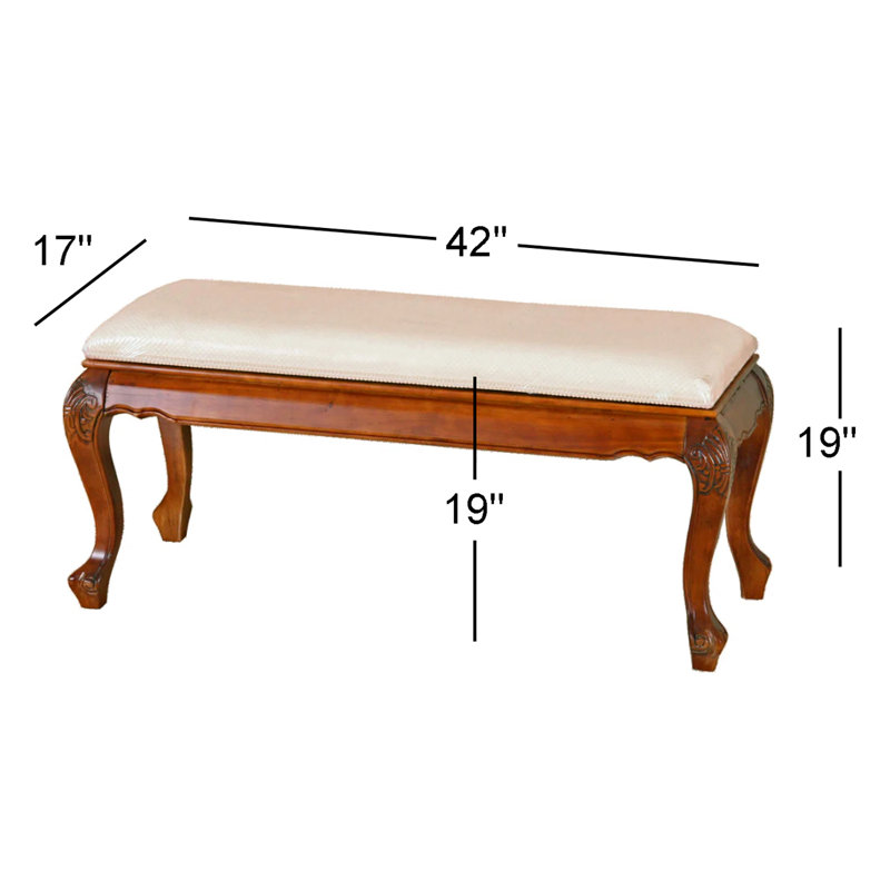 Banc rembourré Lacey