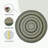 Rockridge Geometric 100% Polypropylene Indoor Braided Area Rug - Sage-139952905