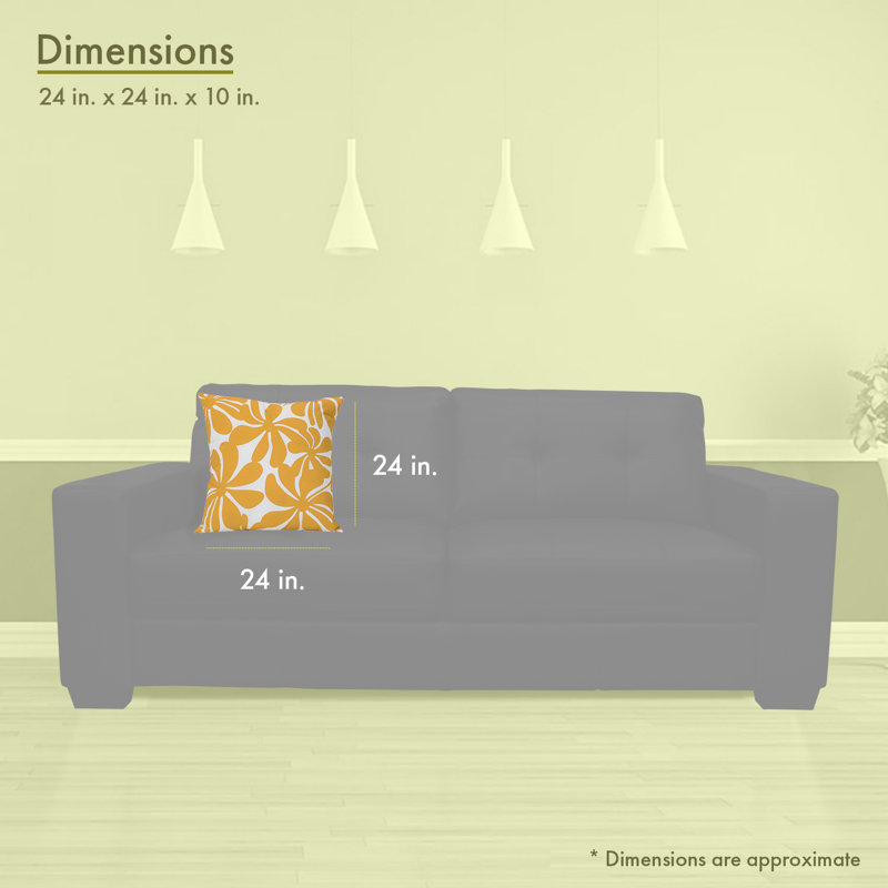 Plantation Outdoor Rectangular Throw Pillow, Sage Floral, Yellow