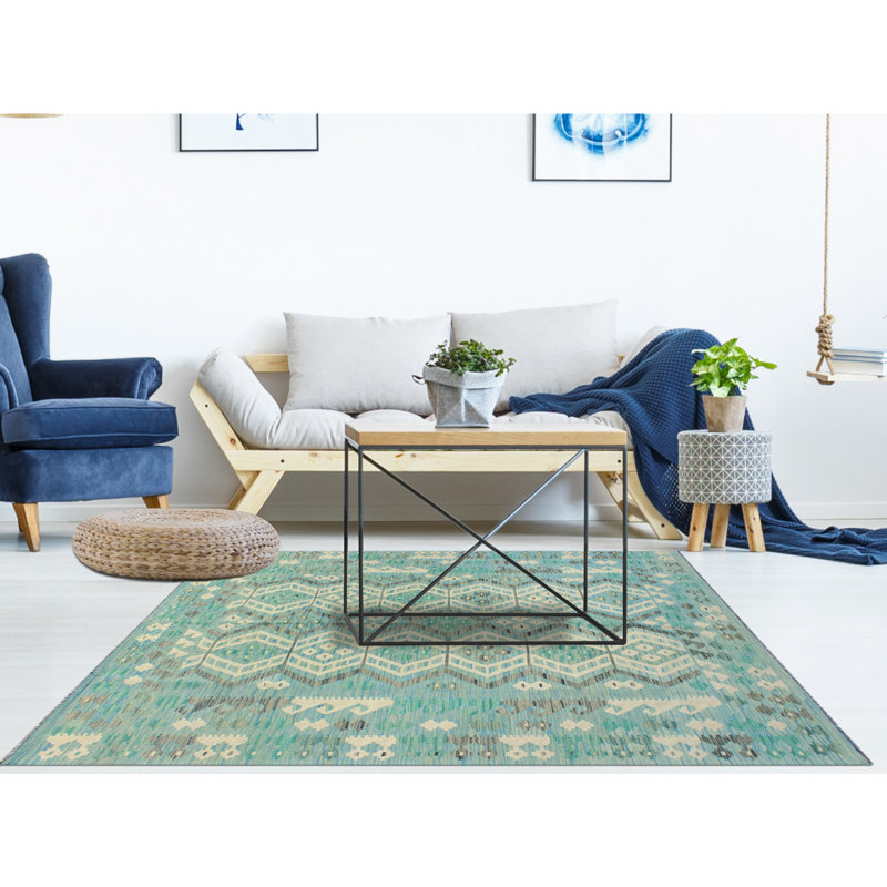 Flatweave Ruth Lt. Blue Rug