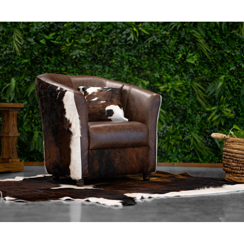 Fauteuil demi-tonneau de 34 po Jakolby