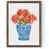 Espresso Framed Canvas