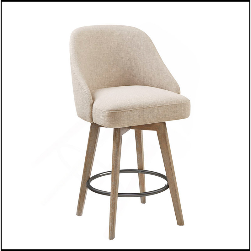 Tabouret de comptoir avec siège pivotant