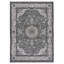 Tapis d'intérieur à motif médaillon à motif floral d'inspiration européenne Paradis-133938209