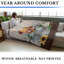 Jeté en coton Pure Country Weavers Highland Rub Dub
